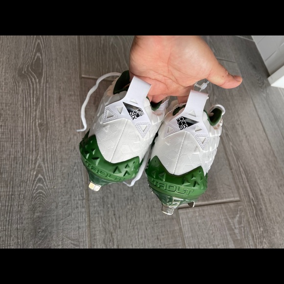 Nike Force Zoom Trout 6 Baseball Cleats Green 11.5 - Picture 8 of 11